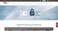 Desktop Screenshot of anf.es